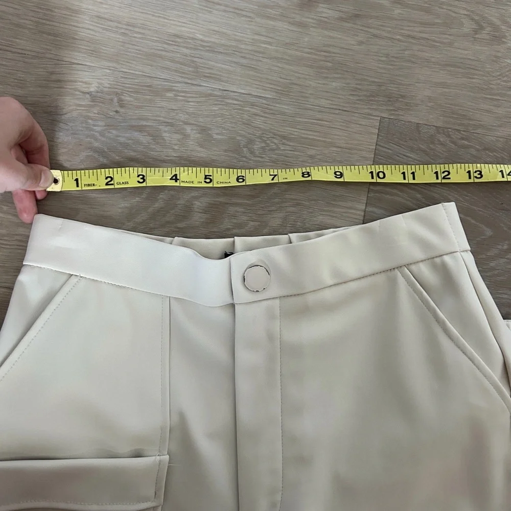 Zara Cream Jogger Pants - Picture 5 of 5